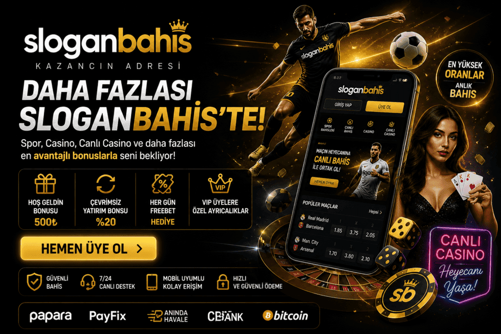 Sloganbahis Jackpot Slotları: Büyük Ödül Peşinde